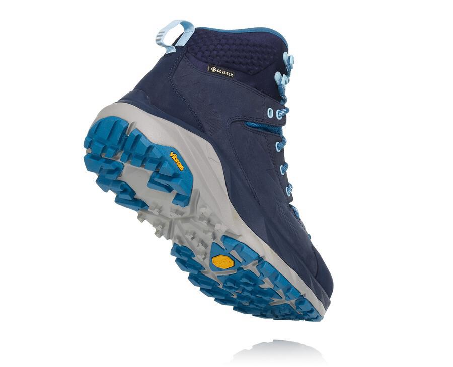 Hoka Australia One One Kaha GORE-TEX - Womens Hiking Boots Navy - ZVCWF-0827